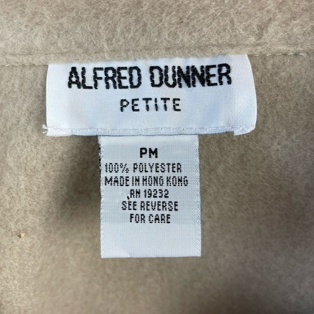 Alfred Dunner Fleece Jacket Size PM EUC - Picture 6 of 7